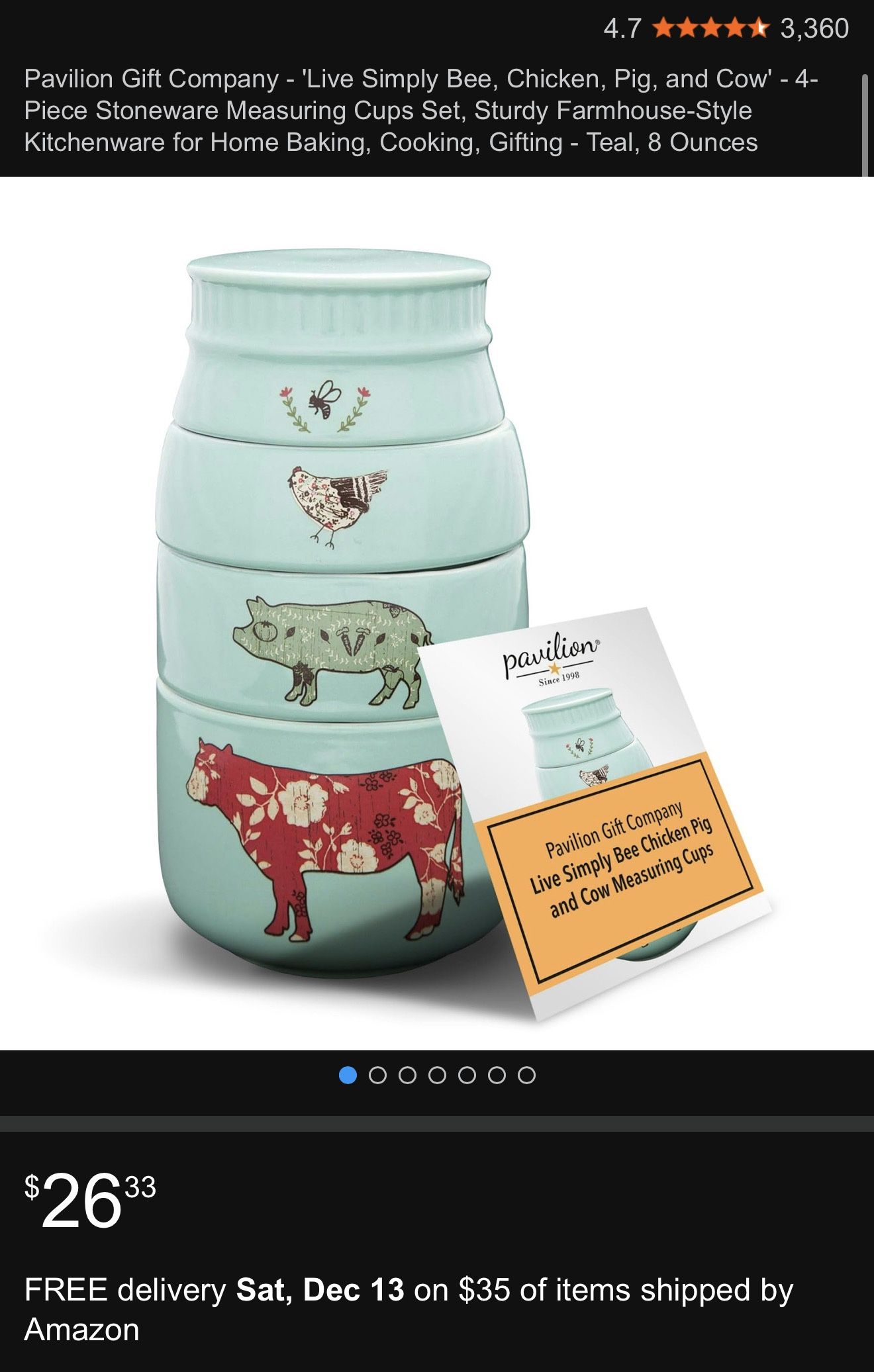 π₯ Cool Gift π Stacking Measuring Cups ( π Bee β’ π Chicken β’ π Pig β’ π Cow