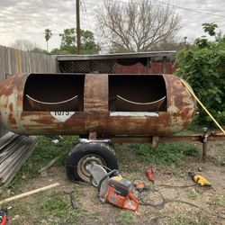 Asador Grande. 36”diámetro 9’ De Largo $1 100