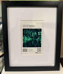 SIGNED Beeple Regular Animals Print Infinite Loop 1/1 2026 #0129 Card ZUCK-AP