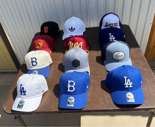 Brand new, men’s, and women’s LA Dodgers & Team Sports hats for sale