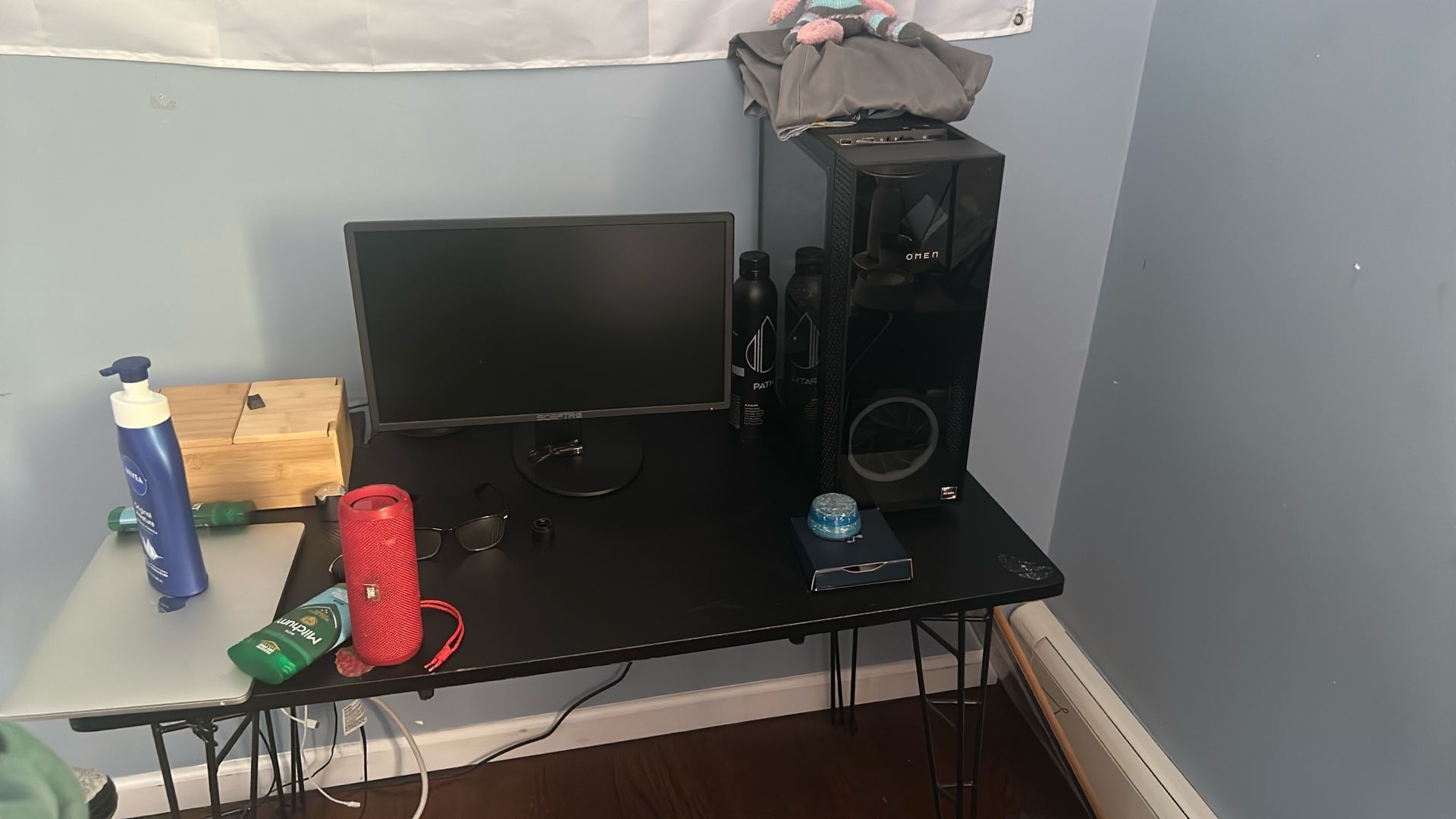 Gaming Pc Monitor Desk And Chair Combo