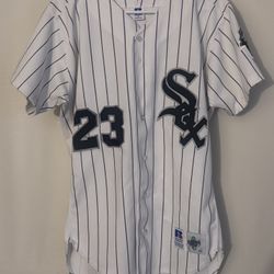 Vintage Russell White Sox Robin Ventura Jersey
