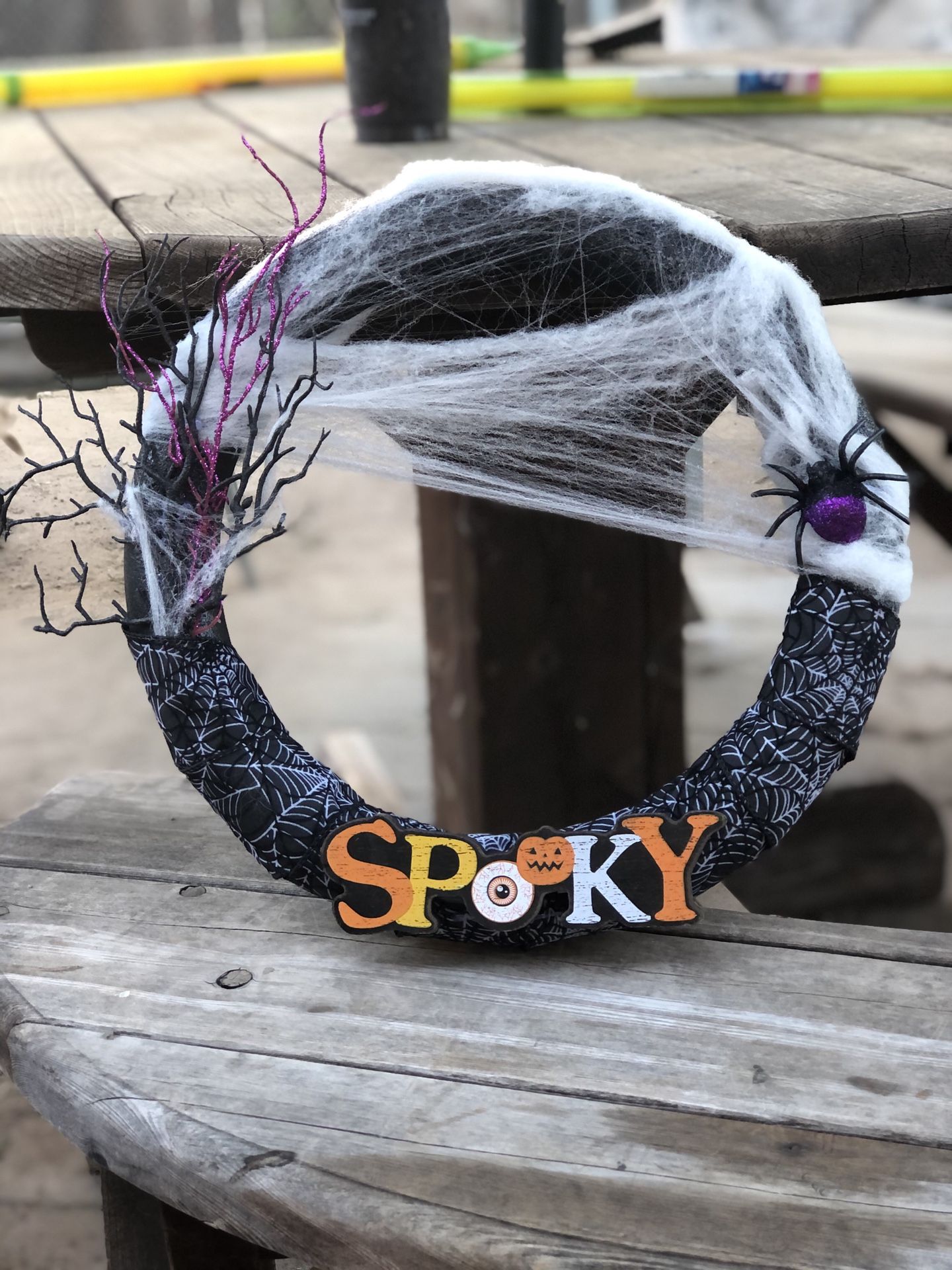 Halloween wreath
