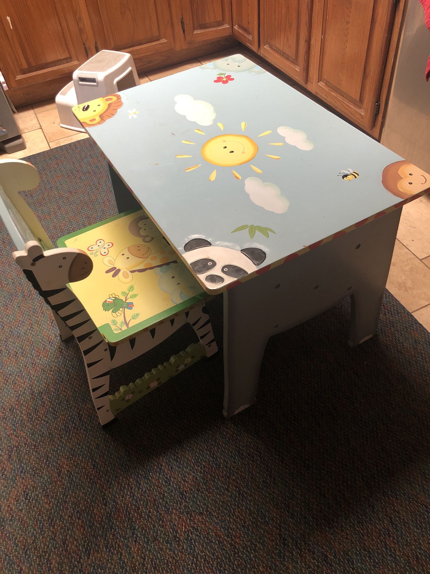Teamson Sunny Safari Desk And Chair