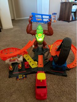 Hot wheels toxic gorilla track.