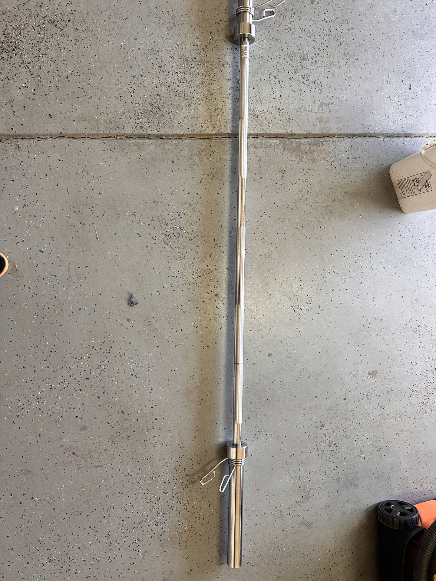 Barbell and weights