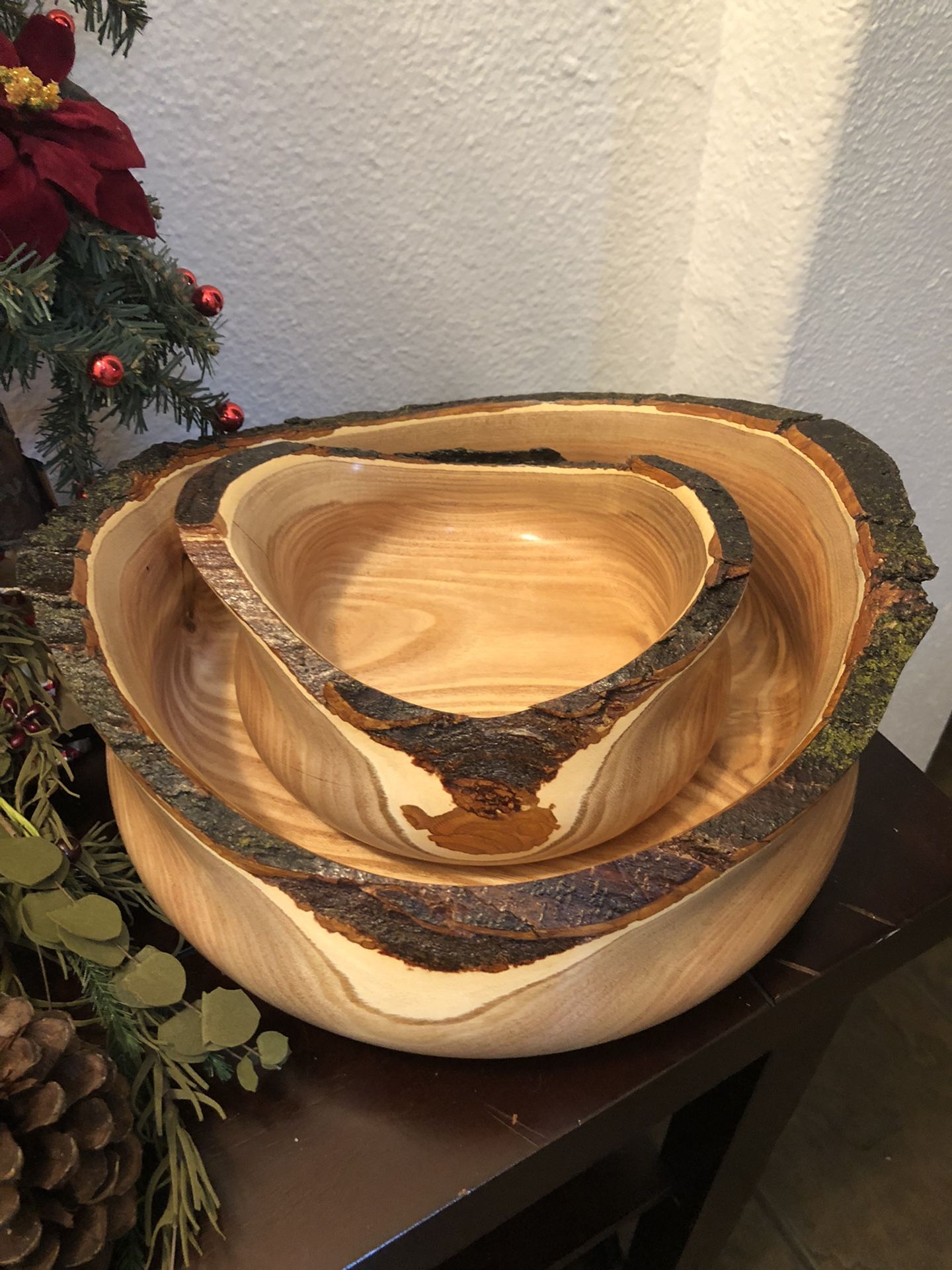 Live Edge Honey Locust Bowls