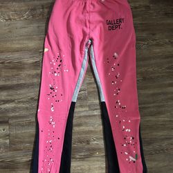 Hot pink gallery dept sweatpants  