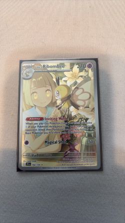 Pokémon Lillie’s Ribombee 164/159 Scarlet & Violet Journey Together