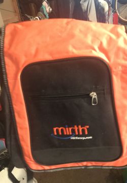 One strap computer backpack