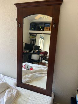 Small dresser with mirror