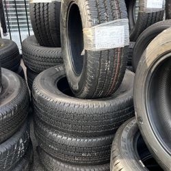 245/70/17 Firestone Set Of 4 Tires 95% Installed And Balanced Set De 4 Llantas Como Nuevas Instaladas Y Balanceadas