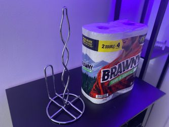 Paper Towel Holder & Paper Towels