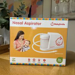 BabySmile Electric Nasal Aspirator – Great Condition – $30
