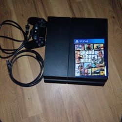 PS4 With Gta5 Premium Edition 