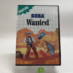Wanted (Sega Master System, 1988)