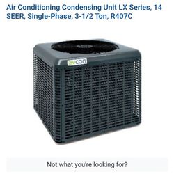 AC - Air Conditioning Unit, 3.5 Ton, R407C