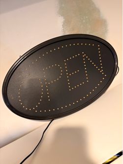 “OPEN”  LED light