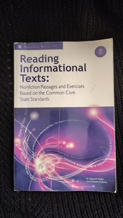Reading Informational Texts Book I – Nonfiction Passages & Exercises Common Core