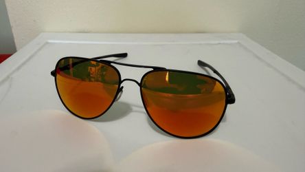 Authentic Oakley Elmont L Satin Black Prizm Ruby Aviator Sunglasses