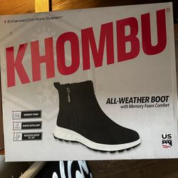 Women’s All Weather Boot Size 8 - Brand : Khombu 