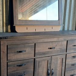 Dark Wash Bedroom Set