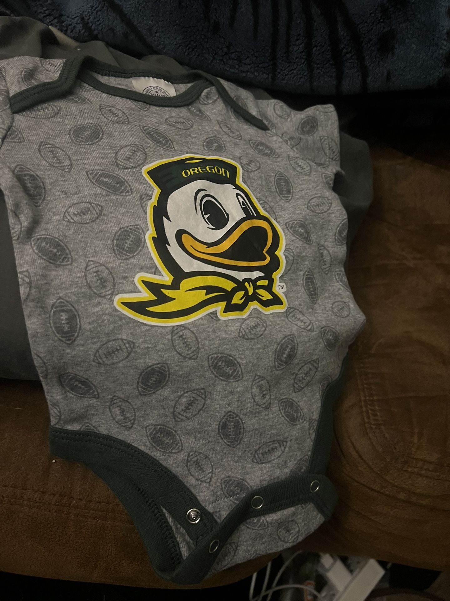Oregon Duck Baby Bodysuit Size 0 To 3 Months New Never Worn