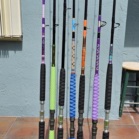 used custom fishing rods for sale Redfish Special is what contributes to the superior lifting power RX7 Series 6' 8" Custom