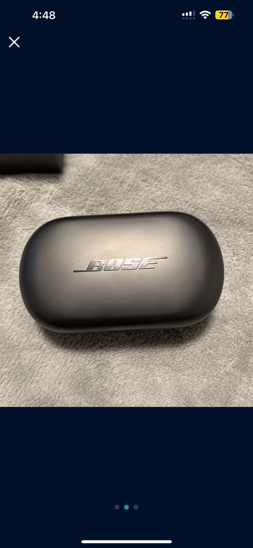 Bose Nose canceling Earbuds