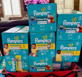 Diapers-Pampers•Swaddlers