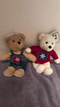 Hallmark Kiss kiss mistletoe bears