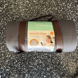 BRAND NEW BELLA RUSSO THERAPEUTIC WEIGHTED THROW BLANKET 40" X 50" 5LBS. CALMING & COMFORT