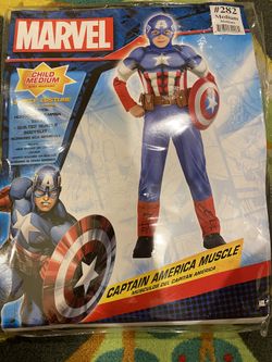 Captain America kids costume