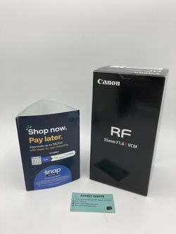 Canon RF 35mm F1.4 VCM L