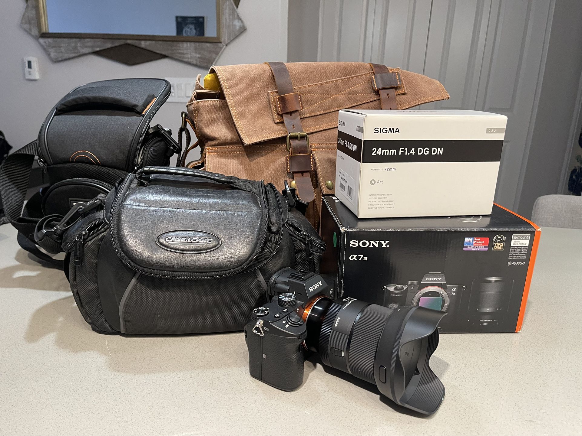 Sony A7III w/Sigma 24mm 1.4 Art