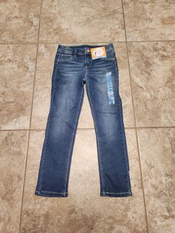 Brand New Girls Size 6 / 6x Stretchy Soft Thin Denim Jeans (A Bit Like Jeggings ) 