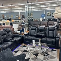 Power Recliner, Power Headrest,  Sofa And Loveseat, Special Of The Month