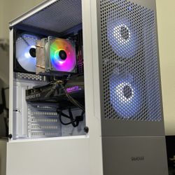 RGB Gaming PC RTX 3060 Ti 8GB Ryzen 5600 Windows 11 Pro