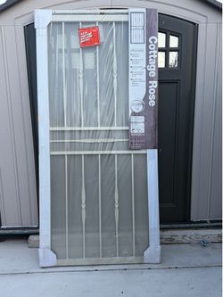 36” x 80” security door