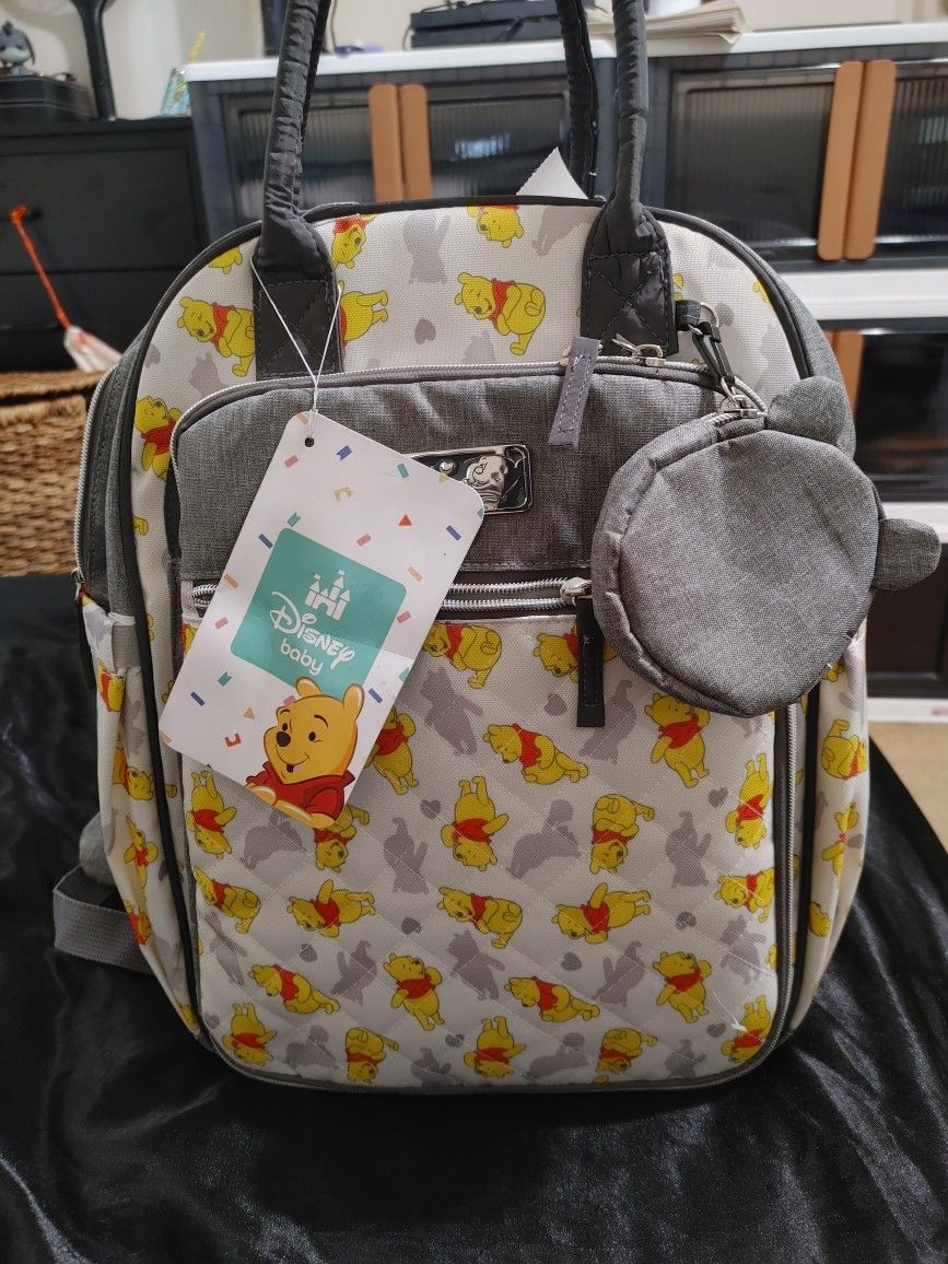 Winnie The Pooh Diaper Bag - New