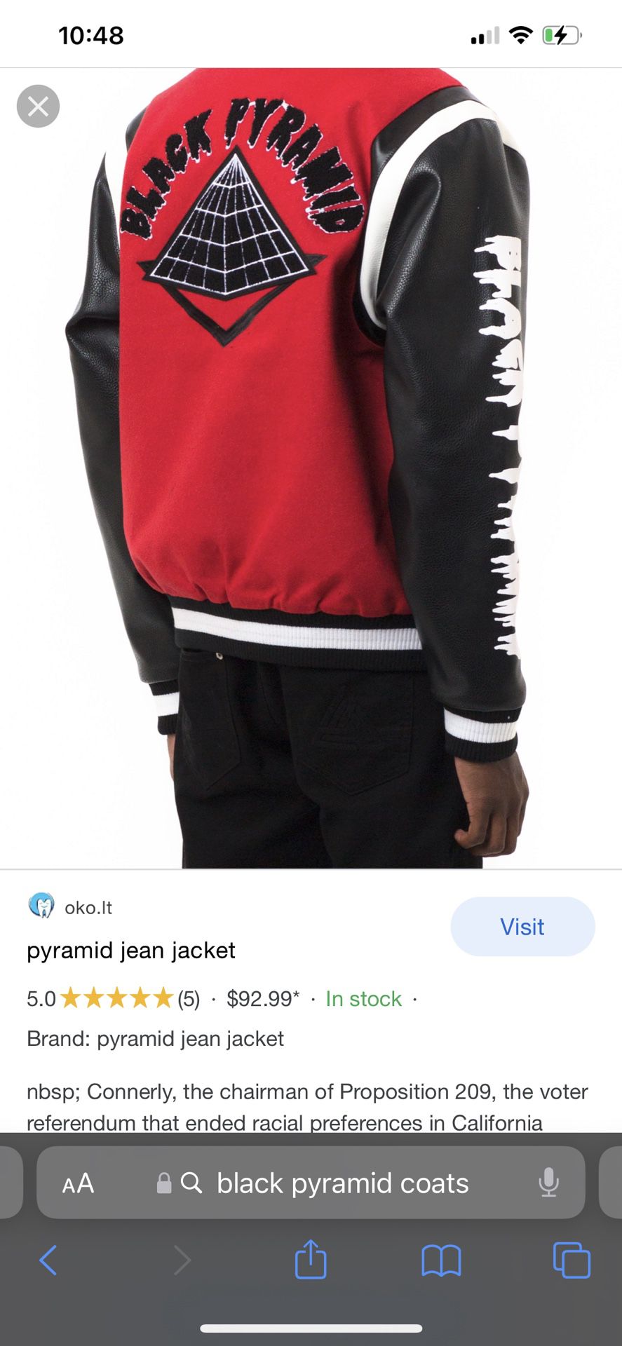 Black Pyramid, Jackets & Coats