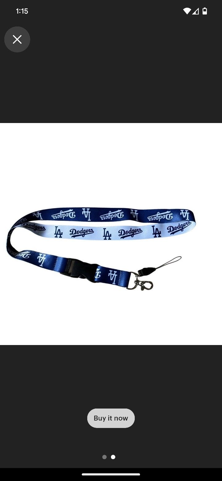 New Dodgers Lanyard