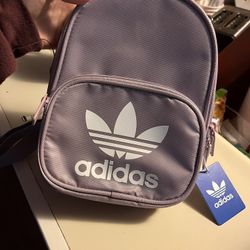 Adidas Mini Purple Backpack 