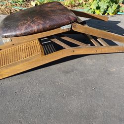 Vintage Wood Folding Chair 