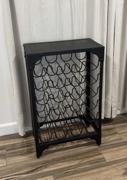 Wine Rack Wrought Iron. Liquor Rack