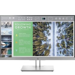 HP Monitor EliteDisplay E243 23.8-Inch Screen LED-Lit Monitor Silver 