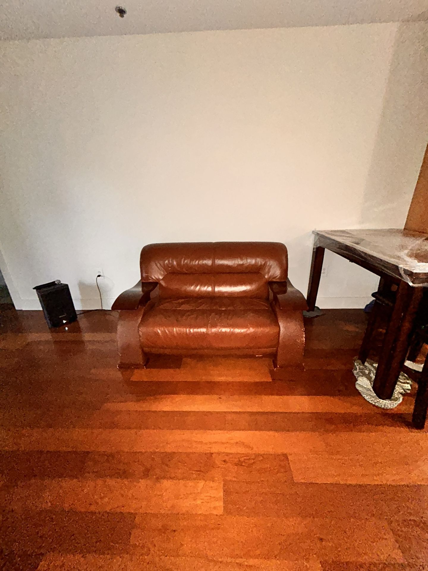 Leather Vintage Love Seat $90 - OBO