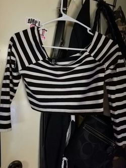 Stripe crop top