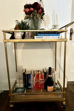 Gold Bar Cart