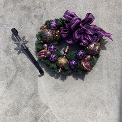 Wreath And Holder
